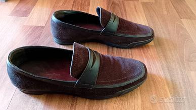 Mocassini Ermenegildo Zegna Camoscio tg.41