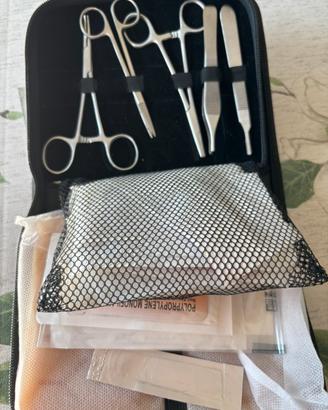 Kit sutura chirurgica esercitazione