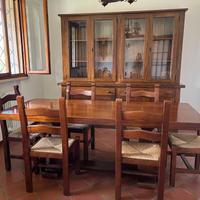 Sala pranzo LEGNO NOCE MASSELLO
