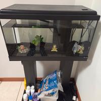 acquario 60 litri con piedistallo 