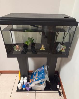 acquario 60 litri con piedistallo 