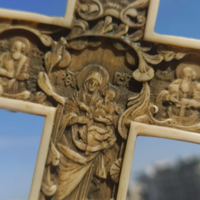 Riproduzione croce bizantina