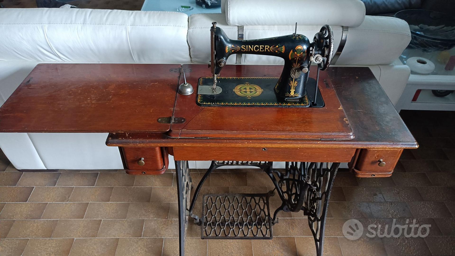 Macchina da cucire Singer. Singer Manufacturing Co. - Asta