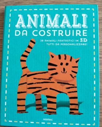 Libro Animali in 3D da costruire 