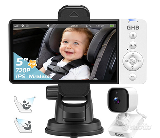 Baby Monitor Auto Senza Fili