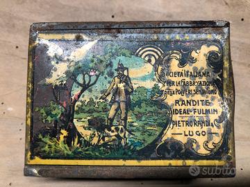 Scatola latta Randite americana randi