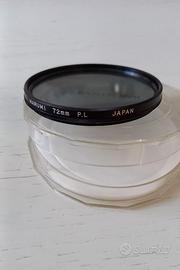 Filtro polarizzatore 72mm