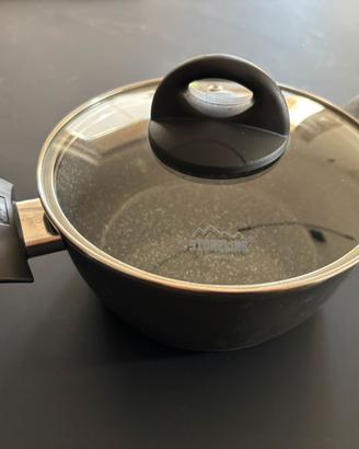 Pentola con coperchio Stoneline ceramica