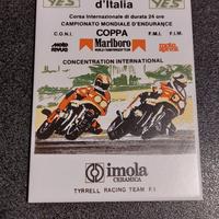 Coppa Marlboro piastrella 1982 imola