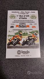 Coppa Marlboro piastrella 1982 imola