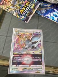Pokemon Arceus Vstar 123/172 carta stupenda Holo