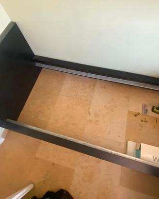  letto Ikea con rete e materasso  