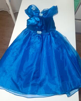 vestito carnevale cenerentola Cinderella