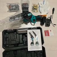 Mini motosega a batterie (mai usata)