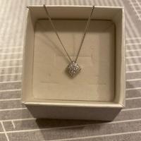 Collana a girocollo in Oro Bianco 18 Carati