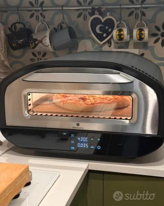 Forno per pizza 430 gradi con pietra e pala