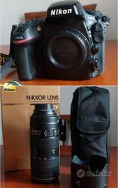 Kit Nikon D800 + Nikkor 70-200 f/2.8 VR