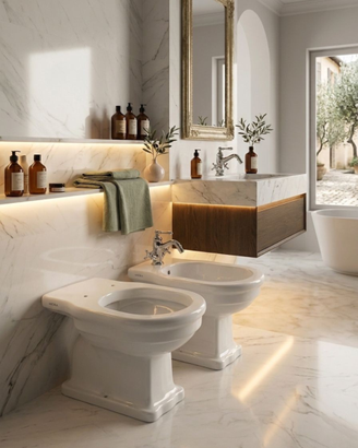 Coppia Sanitari Ellade Classici Eleganti – Design