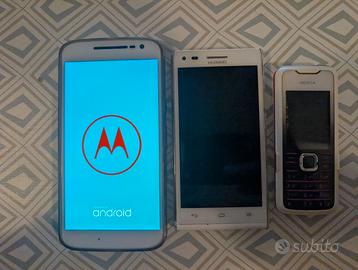 Telefoni cellulari (Nokia, Motorola, Huawei)