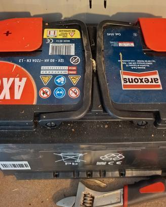 Batteria auto 80 AH