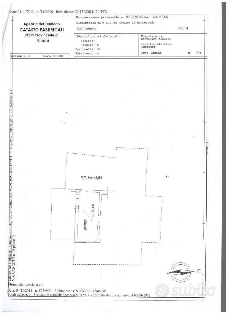 Rustico di 605 mq con terreno - Altro