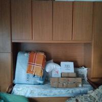 mobile a ponte completo di rete e materasso