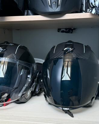 Casco Moto Jet Scorpion EXO-230 con Interfono