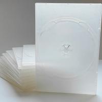 Cover dvd DOPPIA slim trasparente opaca - 10 pezzi