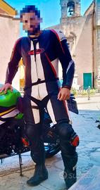 tuta moto clover x3 taglia 50 come nuova 