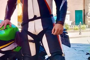 tuta moto clover x3 taglia 50 come nuova 