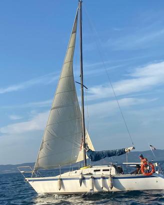 Barca a vela cabinata mescal 818