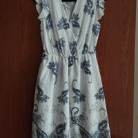 SCONTI: Vestito bianco, Paisley