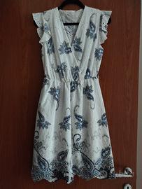 SCONTI: Vestito bianco, Paisley