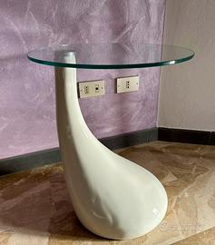 Tavolino in vetro da sala o salotto