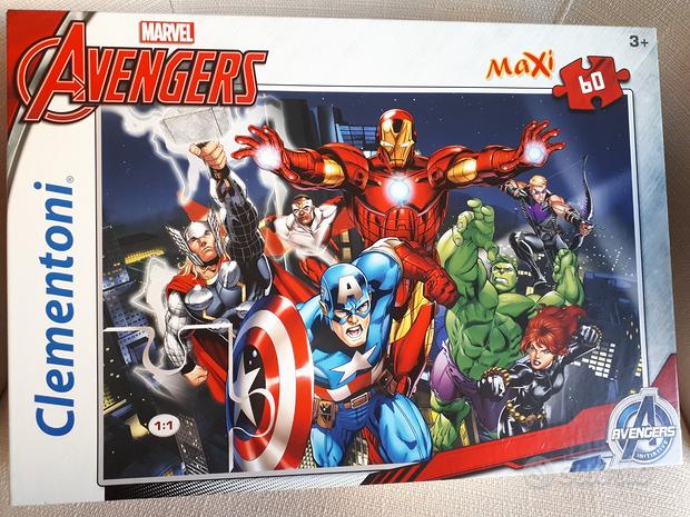 Puzzle Avengers Marvel Maxi Clementoni 60 pz
 in vendita a Palermo