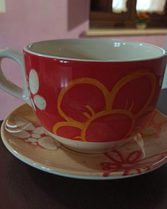 Tazza grande con piattino "Thun"