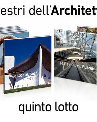 Opera "Maestri dell'Architettura" (Hachette) 5/10