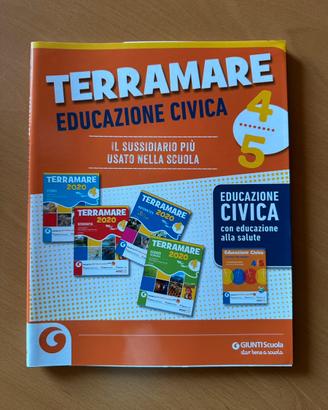 Libro Ed. Civica 4 e 5 Terramare Giunti Scuola