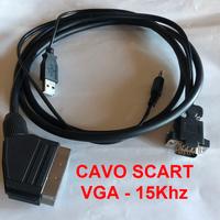 Cavo scart 15khz per rivivere i games del passato!