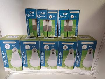 PACCHETTO 10 Lampadine a LED a Goccia e Bulbo