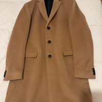 Cappotto da uomo cammello cashmere Hugo Boss tg 52