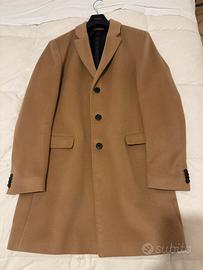 Cappotto da uomo cammello cashmere Hugo Boss tg 52
