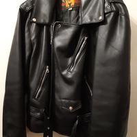 Giubbotto Chiodo tg.L nero moto come nuovo