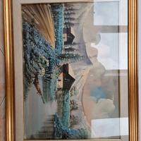 QUADRO PAESAGGIO INVERNALE