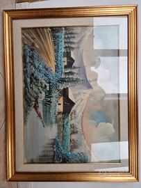 QUADRO PAESAGGIO INVERNALE