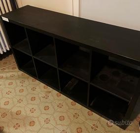 Mobile Ikea Kallax orizzontale nero