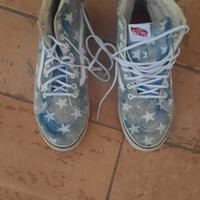 scarpe Vans in tessuto con stelle ne.37/38