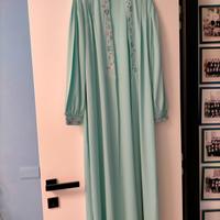 Vestaglia verde acqua