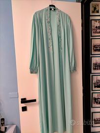 Vestaglia verde acqua