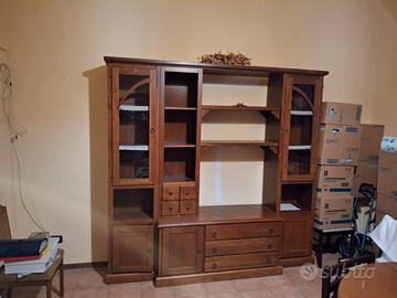 mobile sala in arte povera vero legno